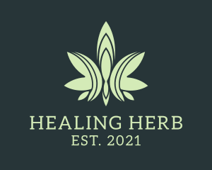 Weed Plant Medicine logo design