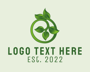 Green - Vine Plant Agriculture logo design