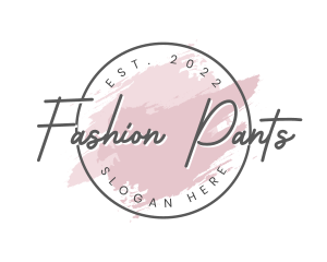 Fashion Boutique Wordmark logo design