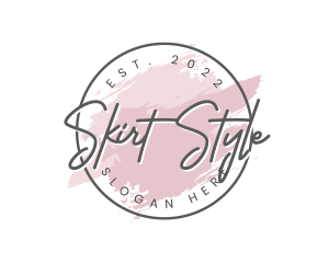 Fashion Boutique Wordmark logo design