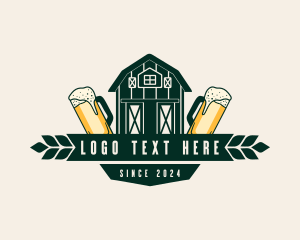 Wheat - Brewery Barn Beer logo design