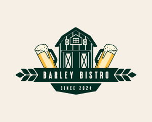 Barley - Brewery Barn Beer logo design