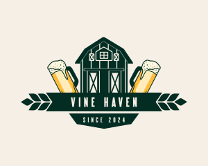 Brewery Barn Beer logo design