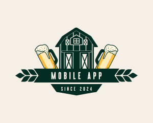 Crop - Brewery Barn Beer logo design