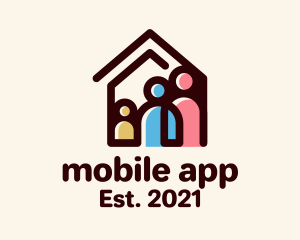 Health Center - Family Adoption House logo design