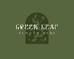 Organic Nature Leaf Business logo design