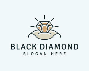 Diamond Pillow Jewelry logo design