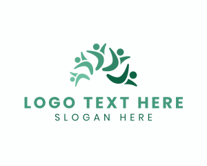 Human Resource - Human People Group logo design