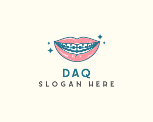 Odontology - Dental Teeth Brace logo design