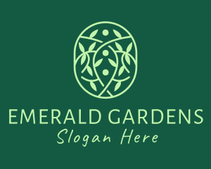 Green Vine Garden logo design