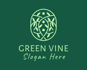 Green Vine Garden logo design