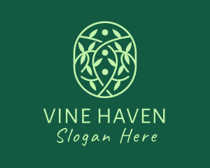 Green Vine Garden logo design