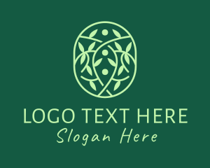 Ecological - Green Vine Garden logo design