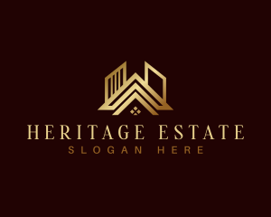 Estate - Luxury Real Estate Architecture logo design