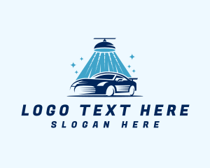 Driving - Car Wash Cleaning logo design