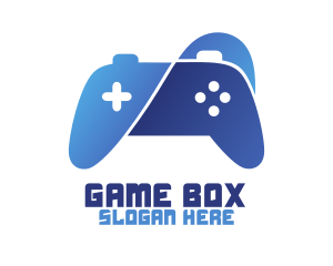 Xbox - Blue Console Controller logo design