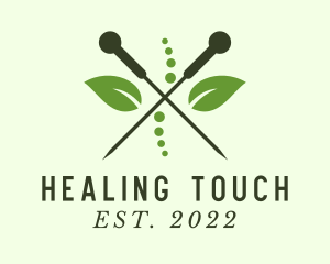 Traditional Acupuncture Treatment logo design