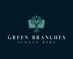 Branches - Life Tree Book logo design