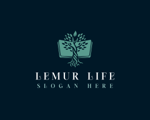 Life Tree Book logo design