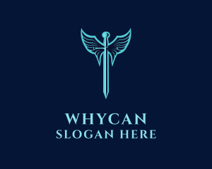 Winged Sword Warrior Logo