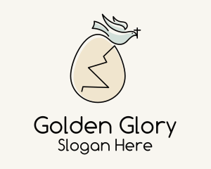 Glory - Holy Egg Dove logo design