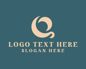 Event Organizer - Antique Interior Design Letter Q logo design