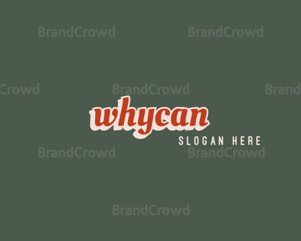 Branding Cursive Business Logo