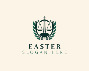 Lawyer Justice Scale Logo