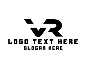 Device - Modern Tech VR Gaming logo design