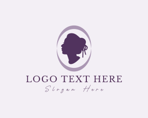 Skincare - Woman Beauty Cabochon logo design