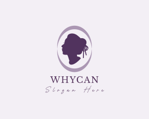 Esthetician - Woman Beauty Cabochon logo design