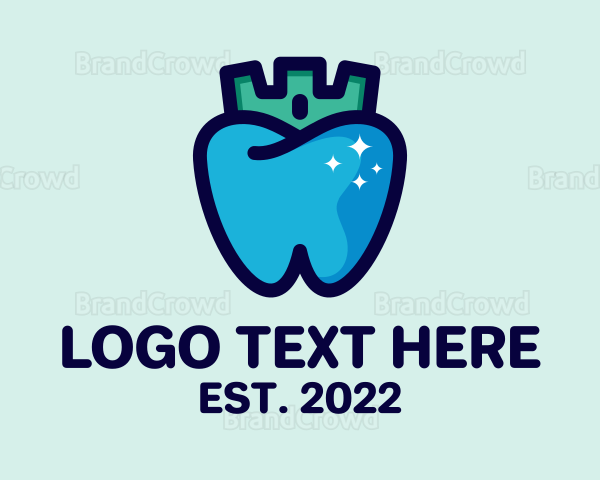 Sparkling Tooth Dentist Logo