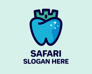 Sparkling Tooth Dentist Logo