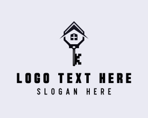 House - Residence Property Keysmith logo design