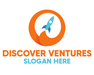 Explore - Startup Launch Rocket logo design