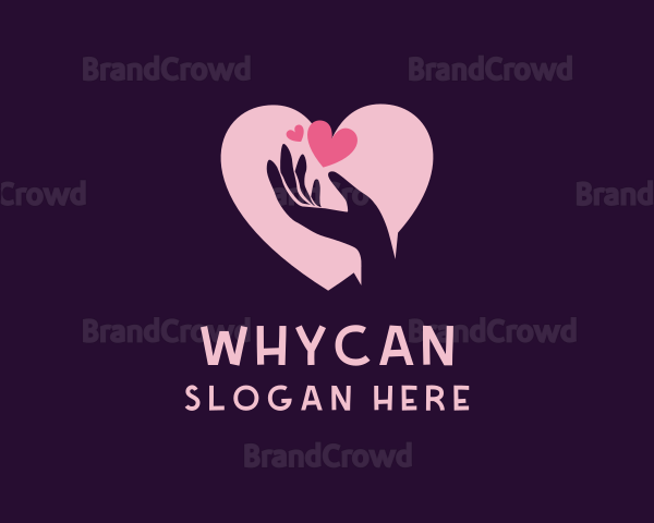 Hand Heart Charity Logo