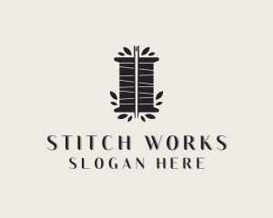 Alteration - Sewing Thread Needle logo design