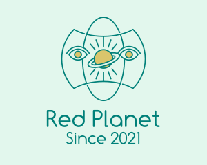 Astrology Planet Eyes  logo design