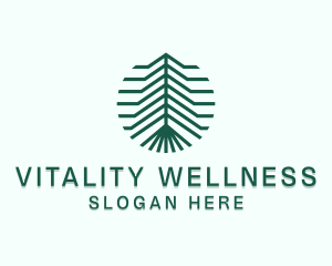 Eco Tree Wellness logo design