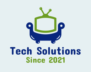 Furniture Company - Tech Television Armchair logo design