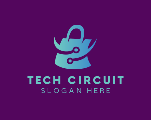 Circuitry - Online Circuit Bag logo design