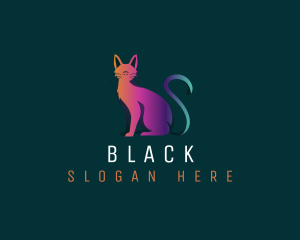 Digital - Digital Feline Cat logo design