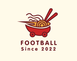 Japanese - Ramen Bowl Food Delivery logo design