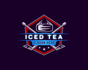 Hockey Sports Tournament logo design