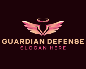 Guardian Angel Wings logo design