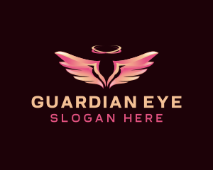 Guardian Angel Wings logo design