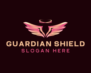 Guardian - Guardian Angel Wings logo design