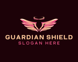 Guardian Angel Wings logo design