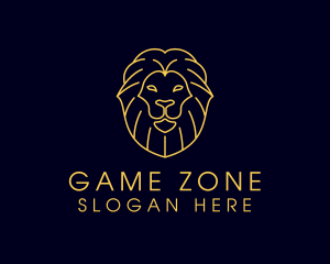 Feline - Wild Lion Animal logo design