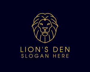 Lion - Wild Lion Animal logo design